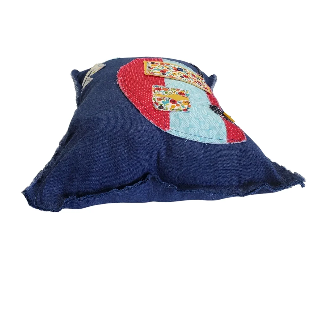 Homecrafted Colorful Camper Decorative Accent Pillow New